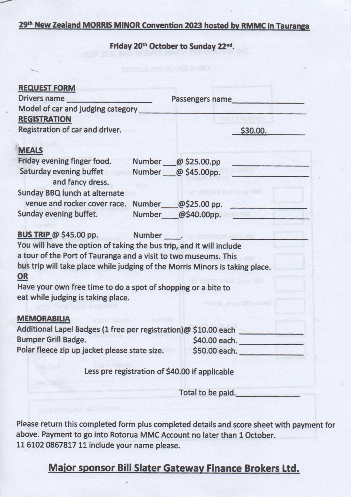 NZ Morris Minor Federation Inc